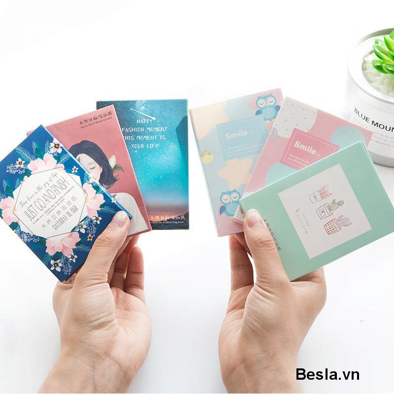 🍓Set 50 Tờ Giấy Thấm Dầu Chất Lượng Cao