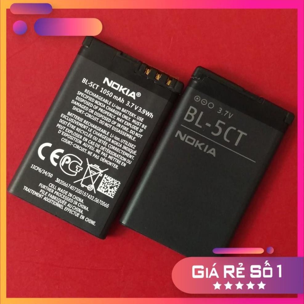 Sale giá rẻ Free ship  Pin BL-5CT dành cho Nokia 5220XM/6303c/6303ci/730c/C3-01/C3-01m/C5-00/C5-02/C6-0/C6-02 (Xám)