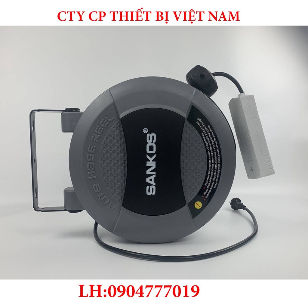 Cuộn dây điện tự rút, Rulo điện tự rút, Rulo điện, Cuộn dây điện,Cuộn dây điện Sankos Dài 1OM,15M,20M