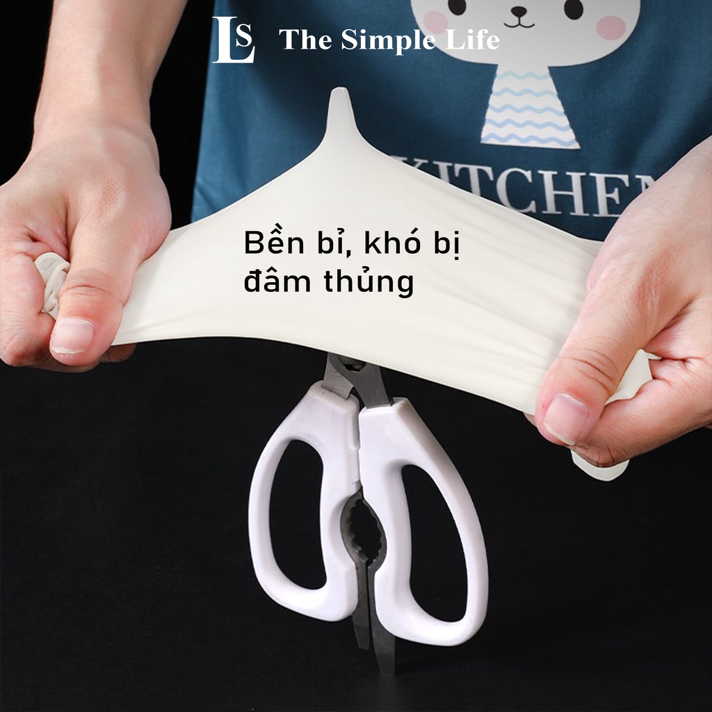 Găng tay cao su 100 cái, găng tay cao su dùng trong thực phẩm, nấu ăn, vệ sinh bếp siêu dai dùng 1 lần [CHÍNH HÃNG]