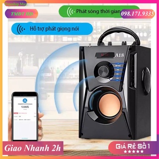 Siêu sale loa bluetooth tặng kèm mic,loa karaoke A18,âm siêu trầm,bass,Bảo hành 1 đổi 1 toàn quốc