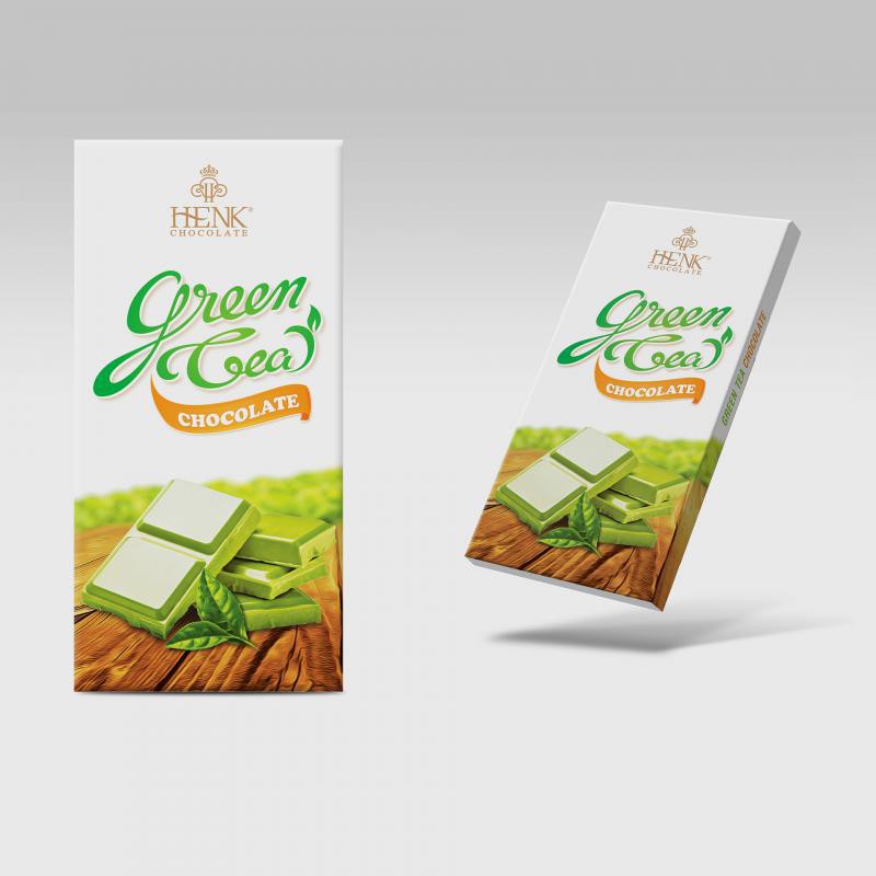 Socola trà xanh Henk thanh 100g