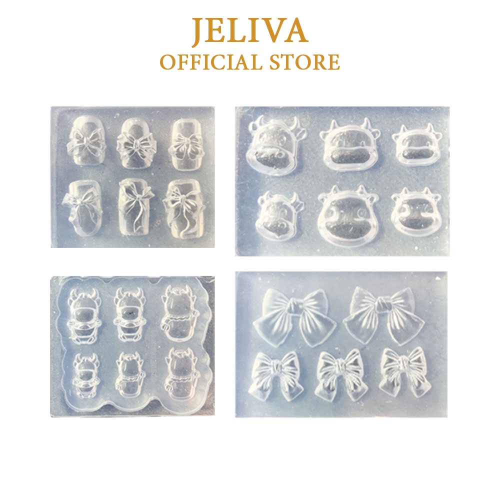 Khuôn silicon nail JELIVA