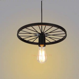 Đèn Thả✨FREESHIP✨Đèn Thả Hình Bánh Xe Đơn CH-BANHXE✨[Den Tha]