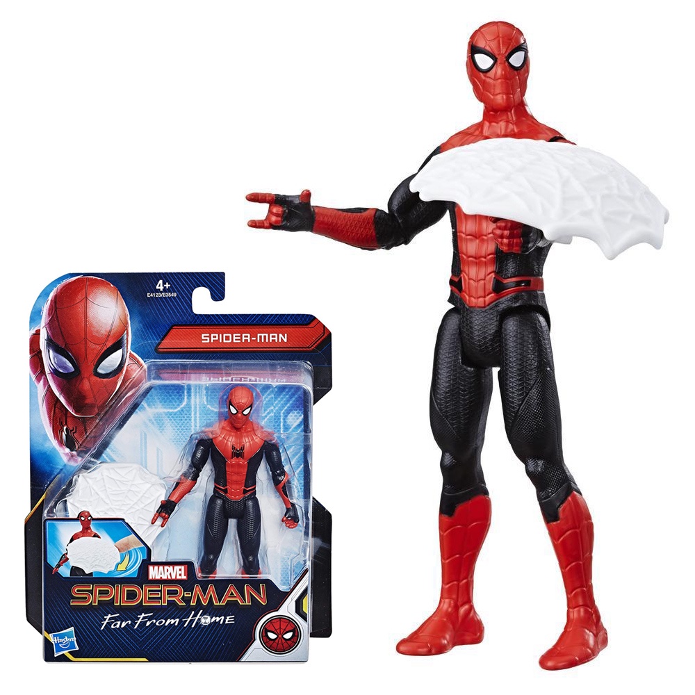 Mô hình đồ chơi có khớp Spider Man Far From Home (Marvel) (Chính hãng Hasbro) (DENTED BOX)