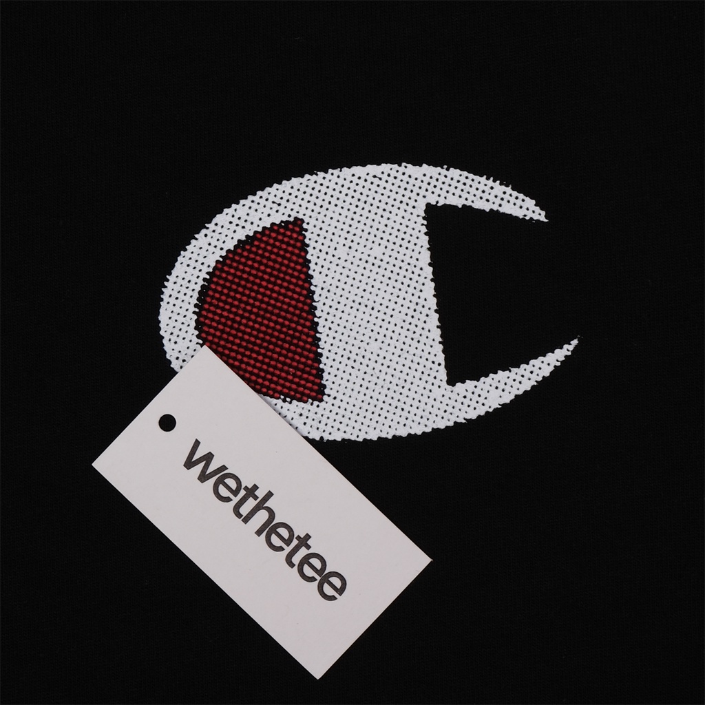 Áo Champion Heritage Multi-Language Logos, Black