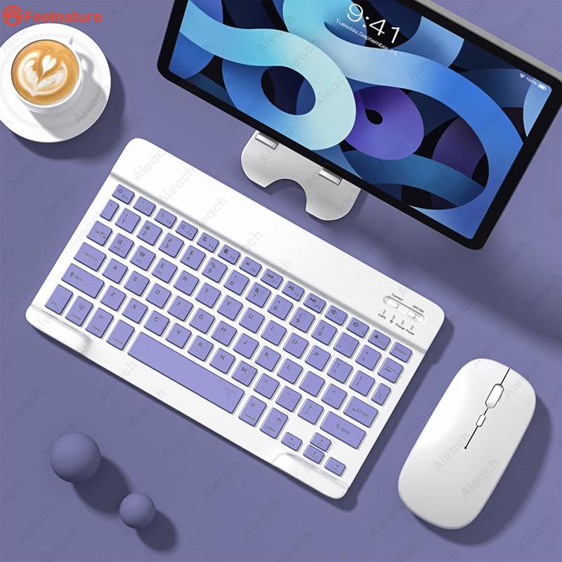 Apple iPad Bàn phím Bluetooth Tablet ma thuật bàn phím điện thoại di động không dây Bluetooth bàn phím và Bộ chuột CẢM THẤY