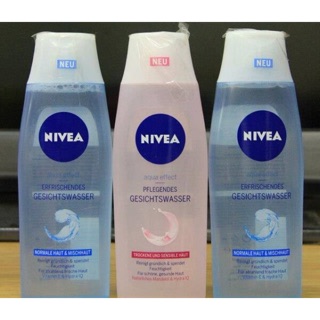 Nước hoa hồng (toner) se khít lỗ chân lông Nivea cách tay Đức