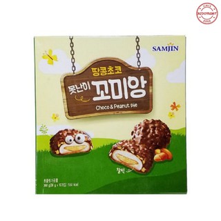 Hộp bánh samjin choco & peanut pie 360gr hàn quốc - ảnh sản phẩm 1