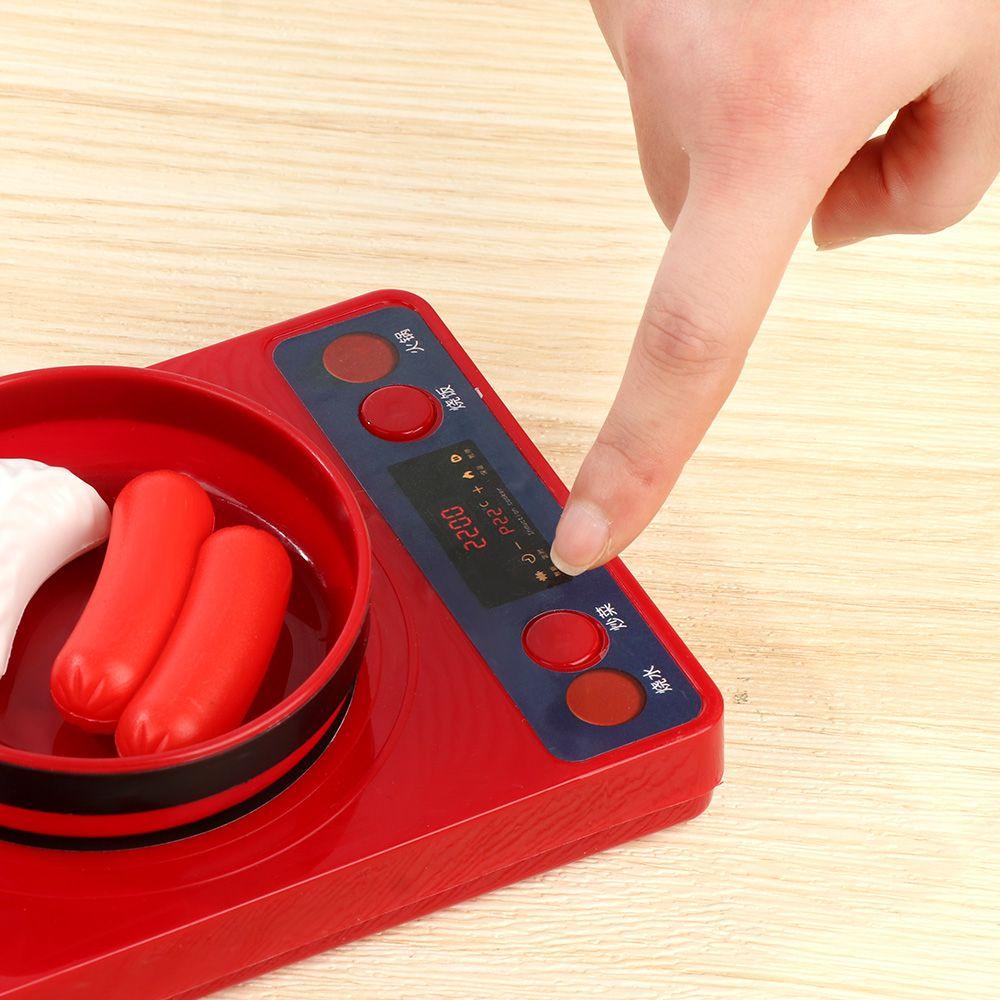 LAY Set 51 Đồ Chơi Lò Vi Sóng Mini Có Đèn Và Âm Thanh Cho Bé