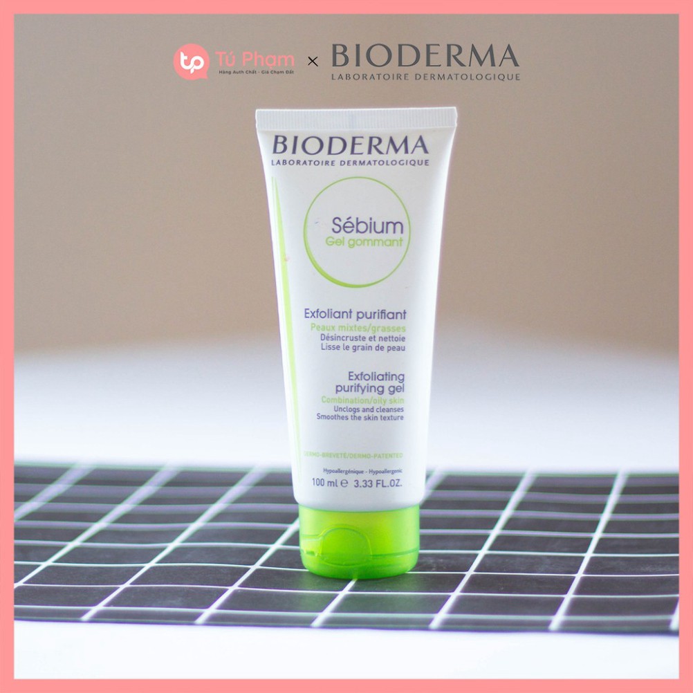 SALE THÔI NÀO Tẩy Tế Bào Chết Bioderma Sebium Gel Gommant 100ml SALE THÔI NÀO