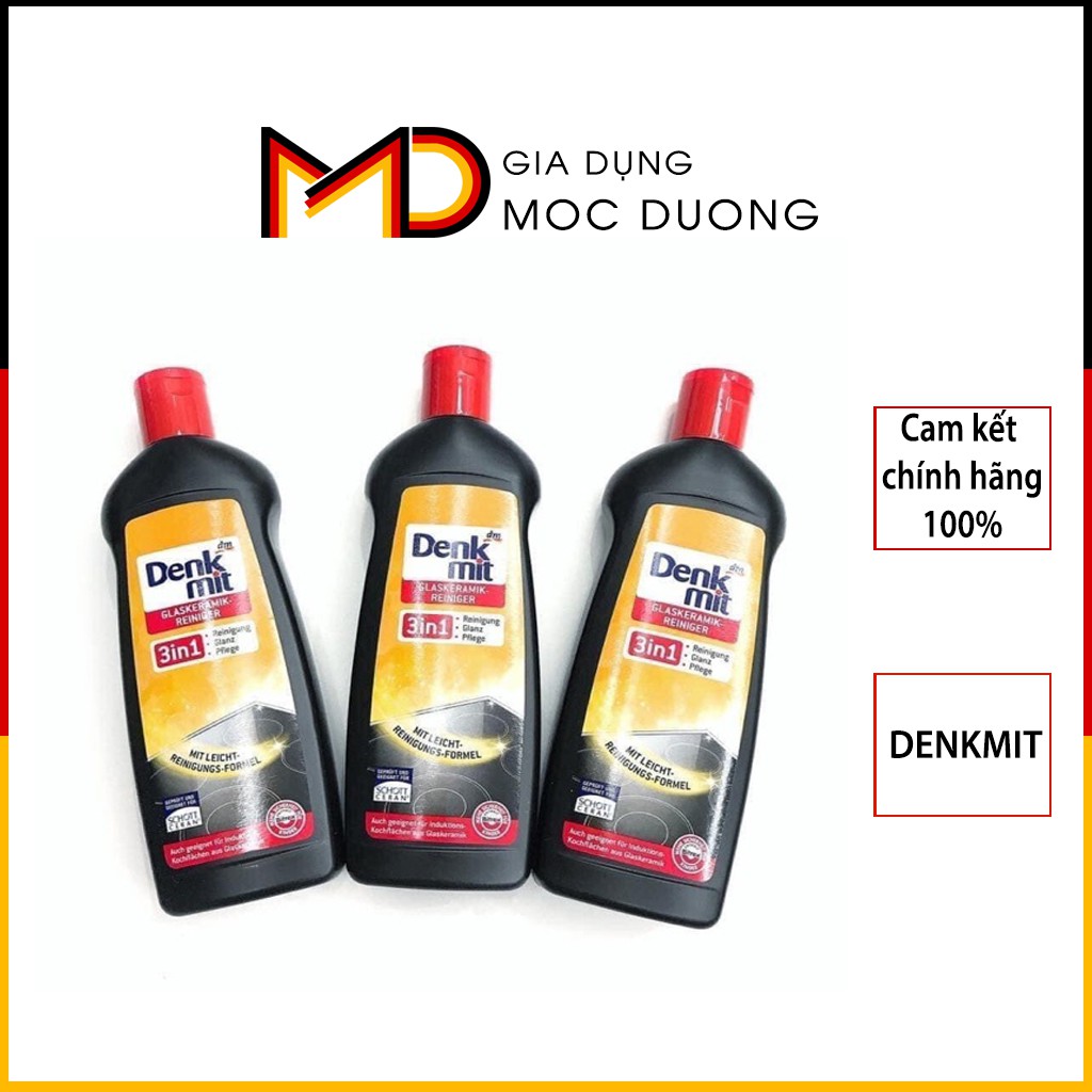 Dung dịch vệ sinh bếp DENKMIT 3in1 làm sạch vết bám trên bàn bếp, mặt bếp gas, Gia dụng Mộc Dương