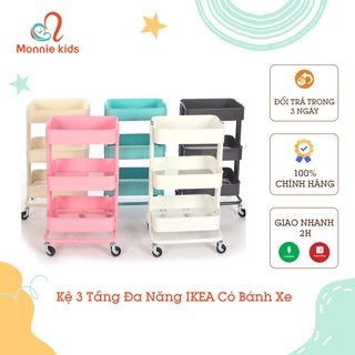 Kệ 3 Tầng Đa Năng IKEA Có Bánh Xe