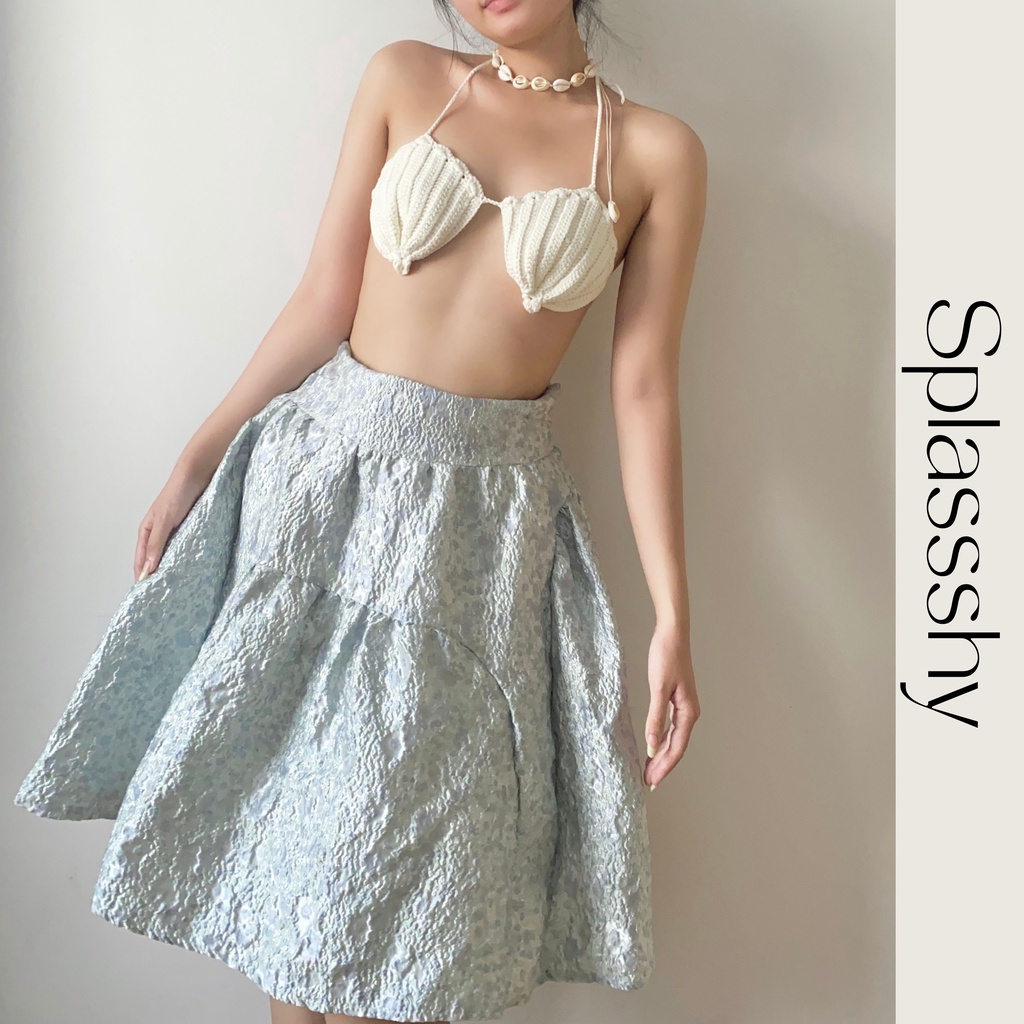 Set bikini cúp ngực buộc dây Splassshy Halterneck