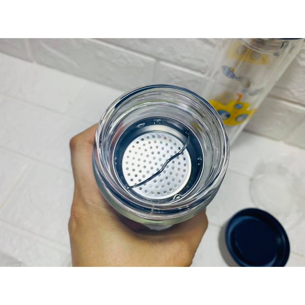 Bình nước thủy tinh chịu nhiệt 320ml Lock&Lock LLG627