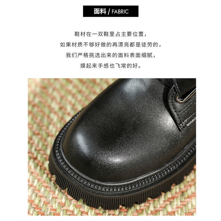 Giày Bốt Martin Mỏng Đế Dày Phong Cách Anh Quốc Thời Trang Mùa Hè Cho Nữ