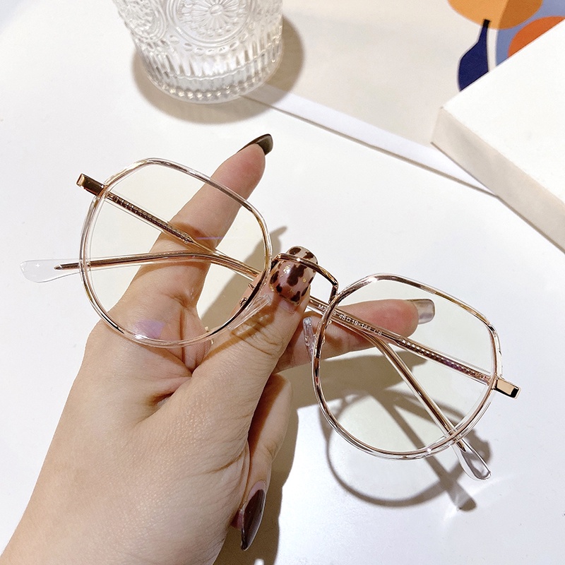 Mới Mắt Kính Gọng Tròn Trong Suốt Thời Trang Cho Nam Nữjz2179 | BigBuy360 - bigbuy360.vn