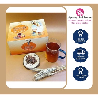 Trà gạo lứt hạt chia thảo mộc giảm cân giữ dáng đẹp da hera cải thiện tâm trạng, đẩy lùi stress sp9