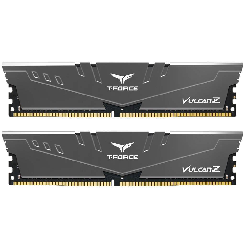 Ram 8GB Teamgroup T-Force VulcanZ DDR4 3200MHz tản màu xám - Viễn Sơn Phân phối
