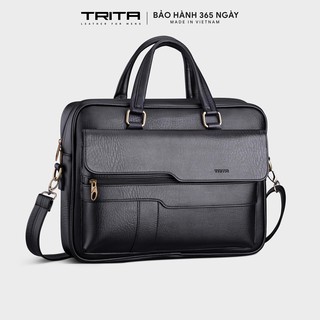 Cặp công sở nam cao cấp TRITA TCA14 đựng laptop tài liệu phong cách sang trọng lịch lãm bảo hành 1 năm -FADODA