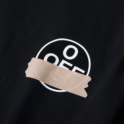 Áo thun Off White, Áo tee Off White SS2022, chất liệu Cotton, màu đen họa tiết X đặc trưng của OW BapeVN