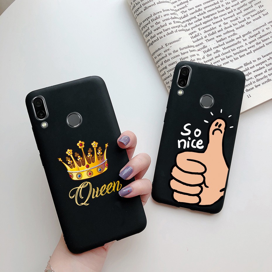 Ốp điện thoại silicon in hình quả bơ dễ thương cho Huawei Honor Play