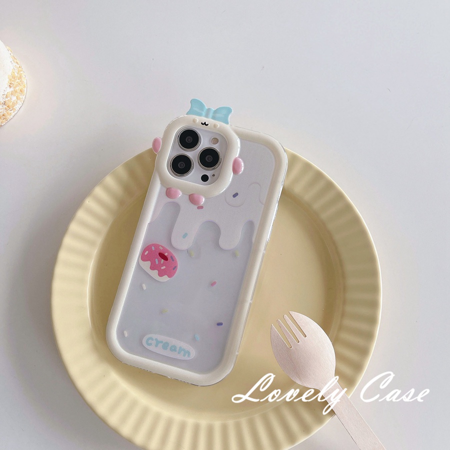 IPhone 14 13 12 11 Pro Max SE 2020 X Xr Xs Max 8 7 PlusỐp Điện Thoại Mềm Họa Tiết Bánh Tráng Miệng Cho