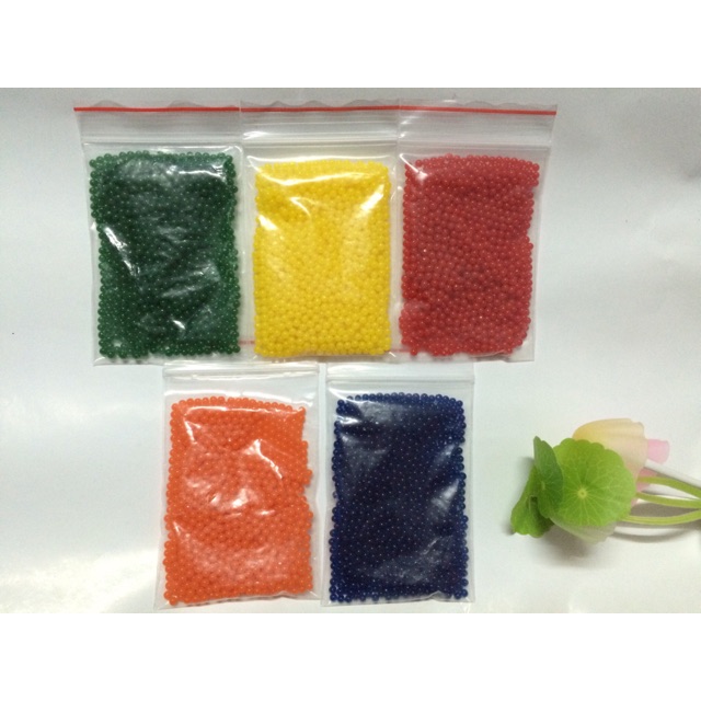 100G Hạt Nở/ Hạt Tinh Thể SIZE 7-8mm, 9-11mm Trồng Cây Thủy Sinh ,Trang Trí Slime ĐỦ MÀU ,