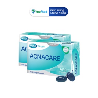 Viên Uống Acnacare Capsules - cải thiện bã nhờn trên da, mụn trứng cá