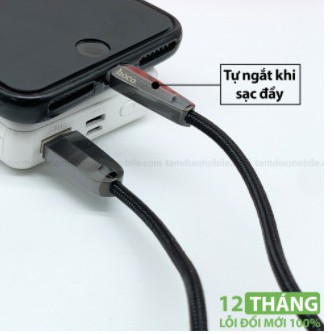 Dây Cáp Sạc iPhone Sạc Nhanh Tự Ngắt Chính Hãng HOCO U35 Dài 1,2M 2M