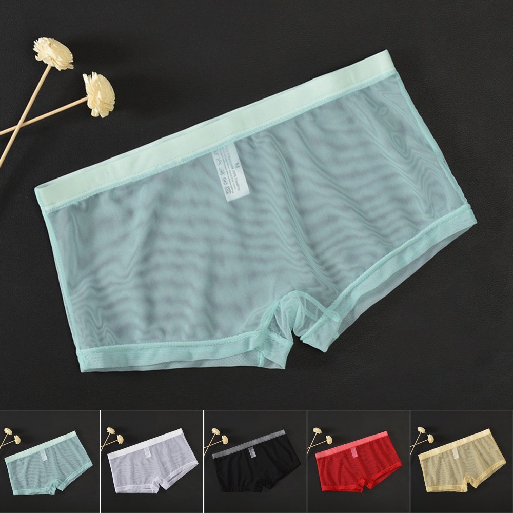 Quần Lót Nam Trong Suốt Thoáng Khí Size L-2Xl