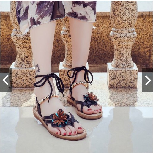 Sandal Nữ💘FREESHIP💘Dép Nữ | Đi Biển | Du Lịch | Dạo Phố |Đính Hoa Cực Cute