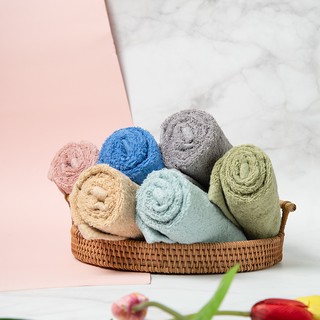 Khăn mặt cotton cao cấp,khăn lau mặt hàn quốc sang trọng kích thước 30x50-Nam Đô-21600