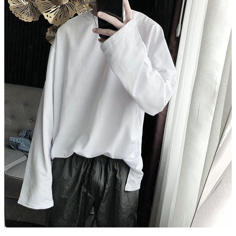 Áo thun Tay dài Sleeves BLACK and WHITE Basic Unisex