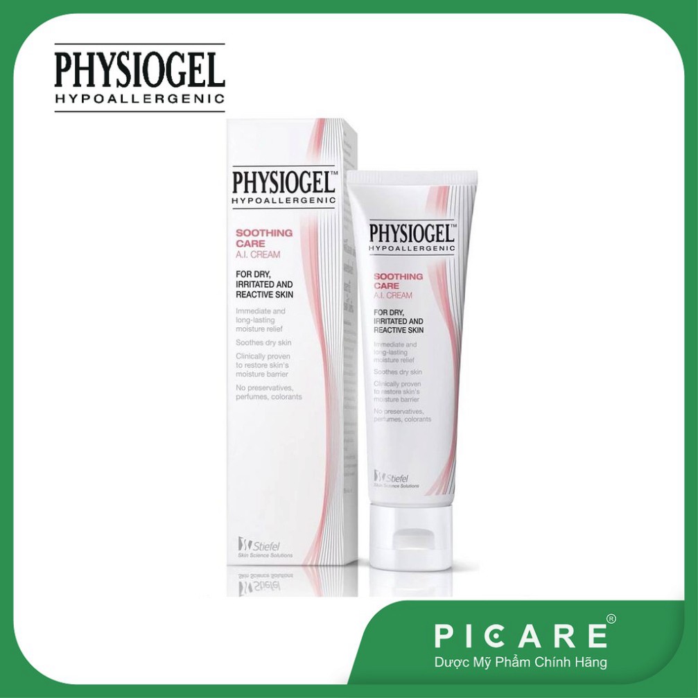 [CHÍNH HÃNG] Physiogel kem dưỡng ẩm HYPOALLERGENIC SC A.I CR. 50ML