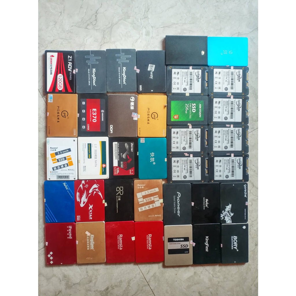 SSD cũ 120g sức khỏe tốt