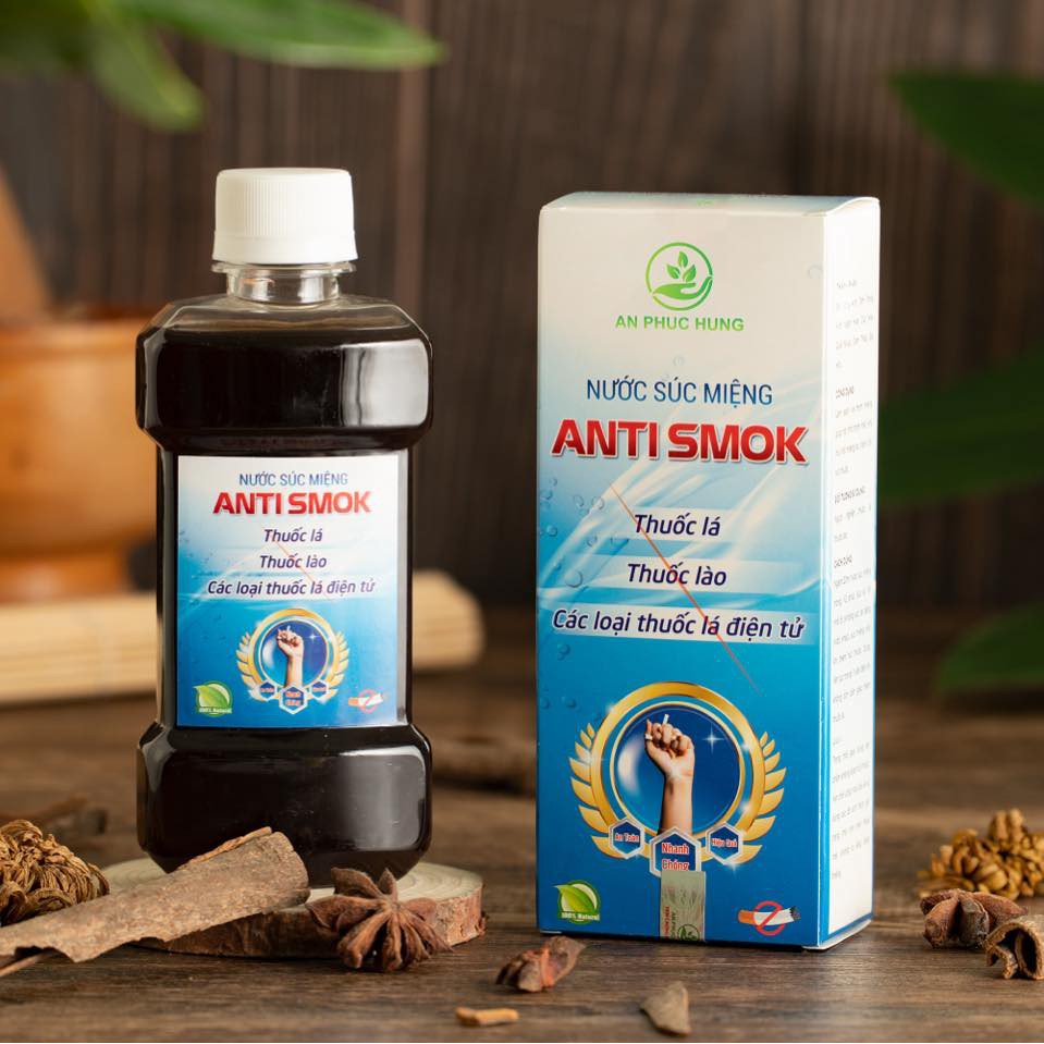 Nước Súc Miệng Cai Thuốc Lá Anti Smok