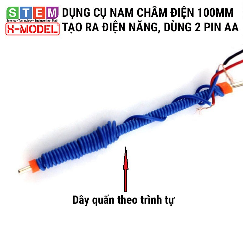 Đồ chơi sáng tạo STEM Mô hình nam châm điện X-MODEL ST42 cho bé, Đồ chơi trẻ em DIY[Do it Yourself]|Giáo dục STEM, STEAM