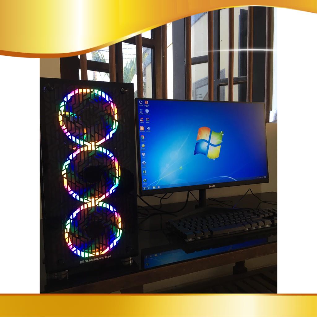 [người bán địa phương] Bộ Máy Tính I5 Ram 8g Ssd 160g VGA 630 2g kèm màn 24  chơi mượt mọi game Liên minh, fifa 4, csgo