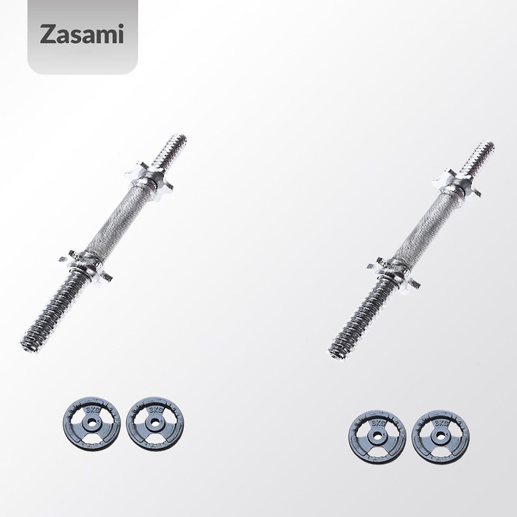 Bộ 2 Đòn Tạ Tay Zasami - 12kg Tạ