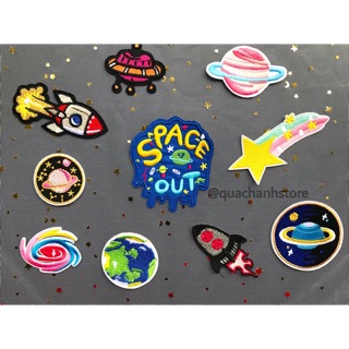 Sticker ủi / patch galaxy