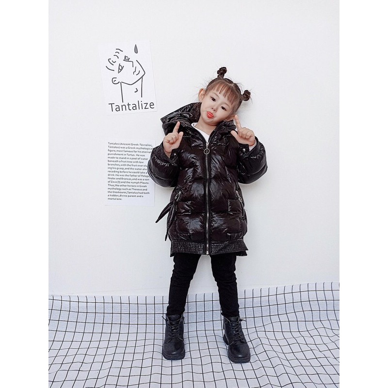 Áo Phao Lông Vũ Bóng Bé Gái. Thời Trang BaBy Quảng Châu