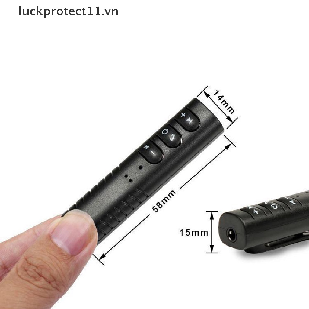 Thiết bị truyền nhận tín hiệu âm thanh Bluetooth 3.5 AUX không dây cho xe hơi cao cấp