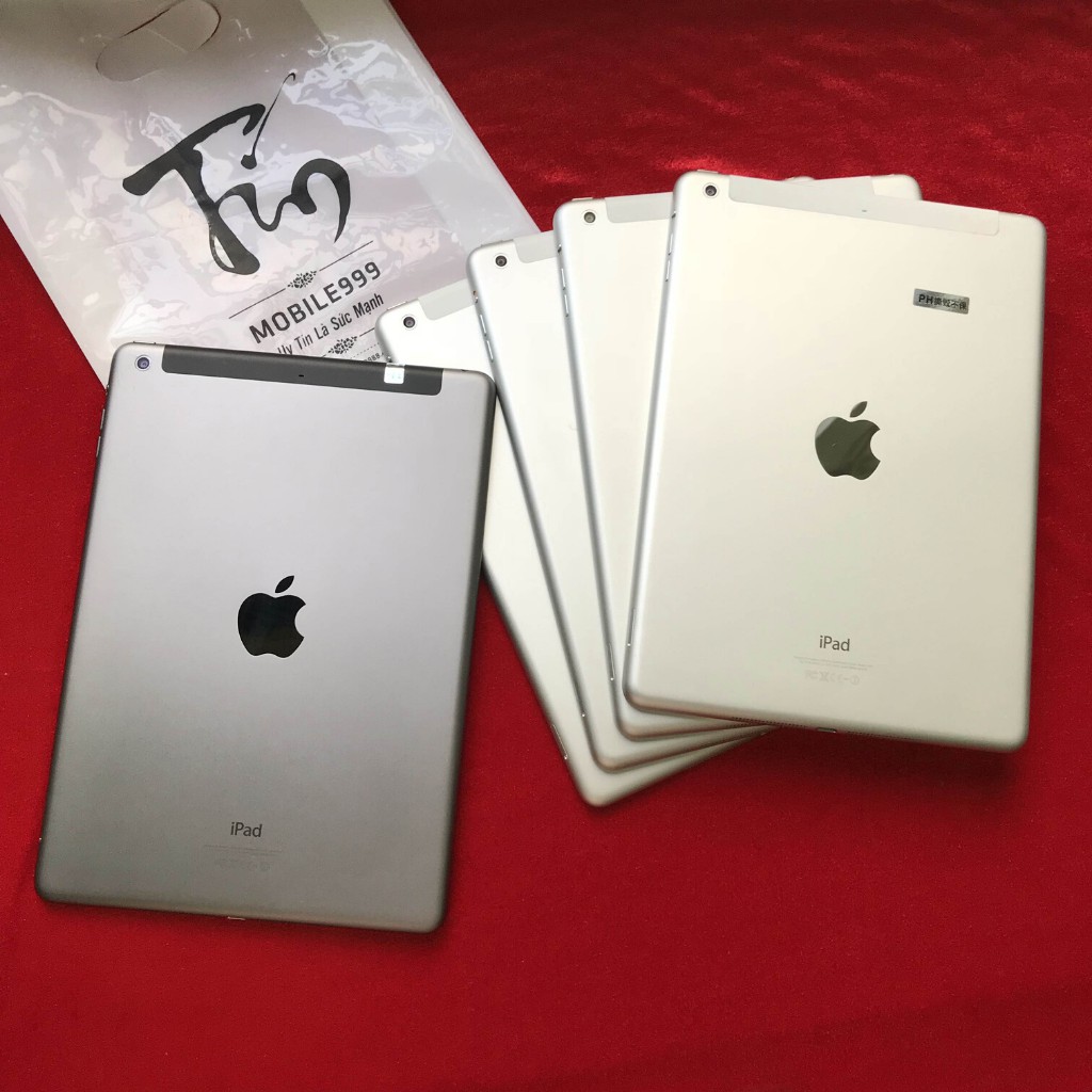 iPad Air (Wifi + 4G) 16GB /32GB /64GB Chính Hãng - Zin Đẹp 99% - Màn đẹp - Pin trâu - MOBILE999