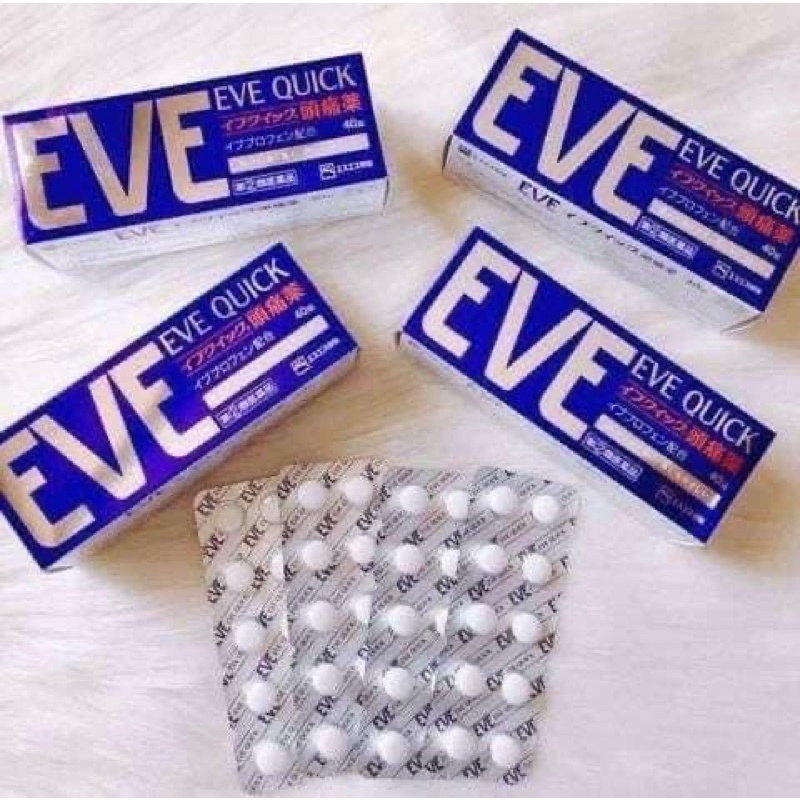 HỘP ĐỰNG VIÊN EVE QUICK , DX 40,60viên