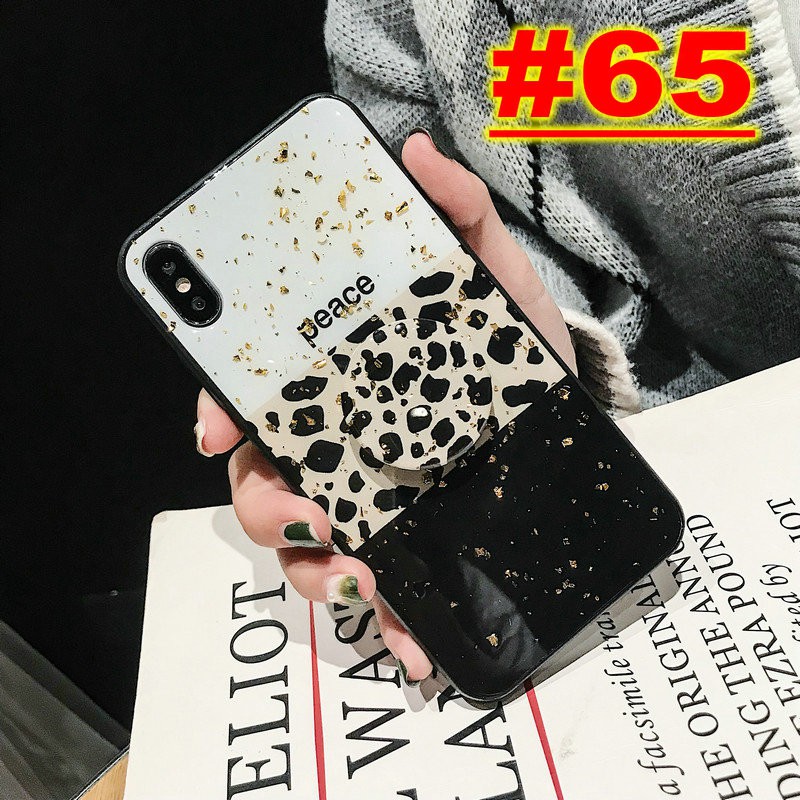 Redmi 9T Note 10 9 9S 8 Pro 7 Black Fashion Goddess Leopard Soft Case Full Cover + Holder & Stand BLF 65 66