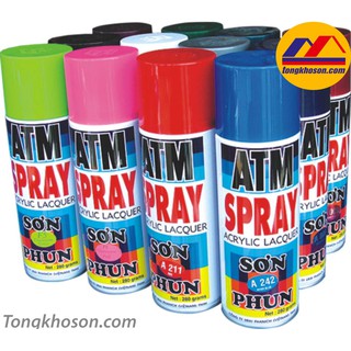 Combo 2 bình sơn xịt ATM
