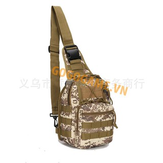 BaLo Đeo Chéo Game Pubg MÀU SA MẠC - Loại 1 Dây