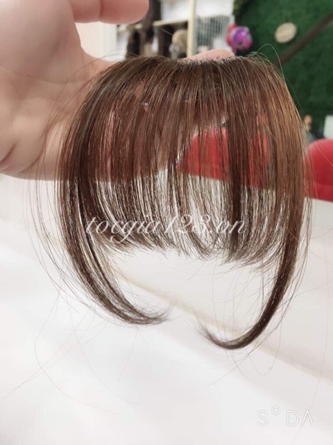 Mái thưa tóc giả - tơ cao cấp uốn duỗi thoải mái