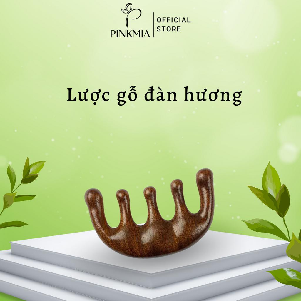 Lược Gỗ Đàn Hương Dưỡng Sinh Massage Da Đầu, Đả Thông Kinh Lạc Chuyên Dùng Cho Spa